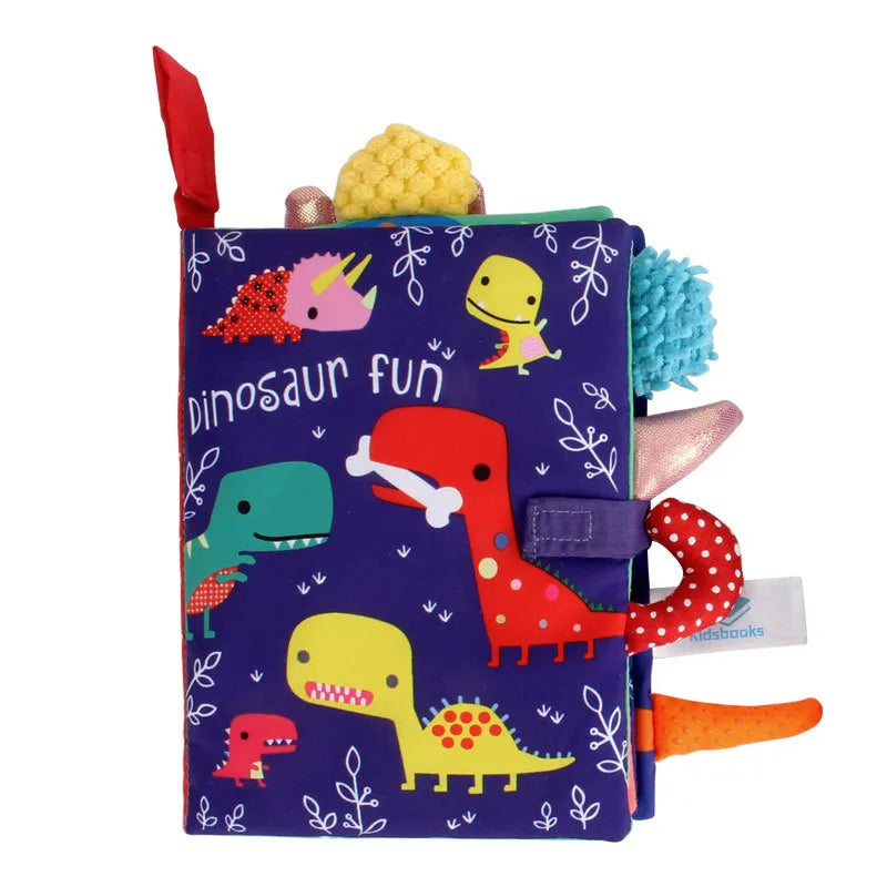 Ludii SafariBook | Livro de Pano Montessori com Caudas Divertidas