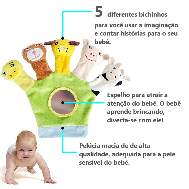 Luva Fantoches Ludii | Estímulo & Imaginação